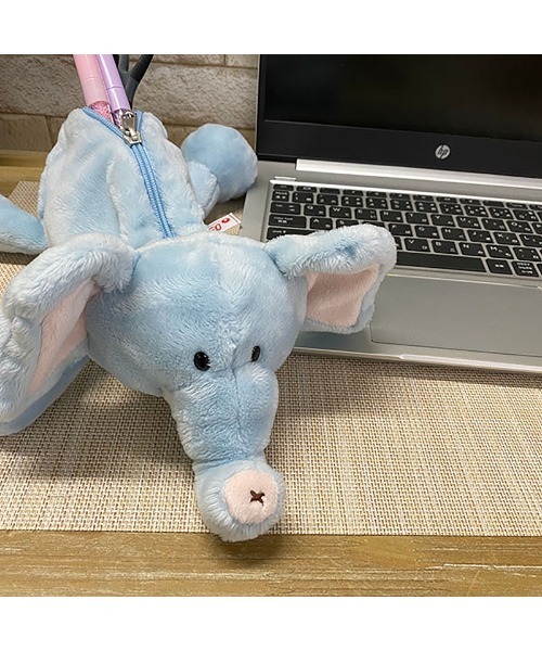 nici(ニキ)の「NICI/フィギュアポーチ ブルーエレファント(おもちゃ・レディース・ブルー・ONE SIZE)」の10枚目の写真