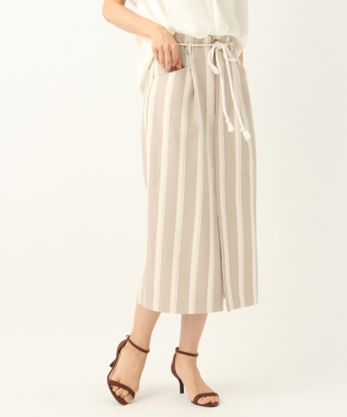A part by（アパートバイ）の「Cストライプタイトスカート2 797271（スカート・レディース・ホワイト系その他/ベージュ系その他/ブルー系その他・MEDIUM/LARGE）」の17枚目の写真