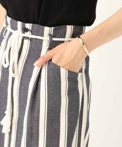A part by（アパートバイ）の「Cストライプタイトスカート2 797271（スカート・レディース・ホワイト系その他/ベージュ系その他/ブルー系その他・MEDIUM/LARGE）」の22枚目の写真