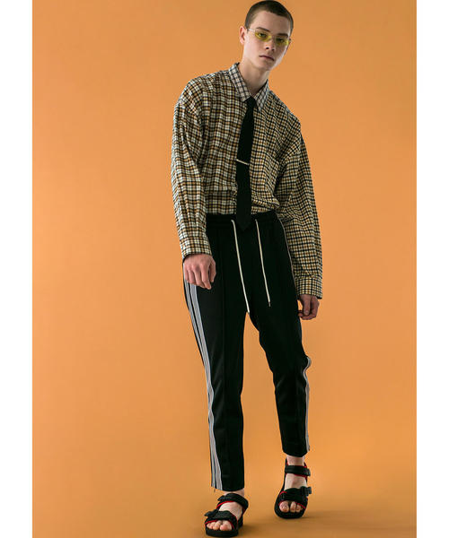 MONKEY TIME(モンキータイム)の「<monkey time> TARTAN CHECK PANEL OVER SIZED REG/シャツ ◆(シャツ/ブラウス・メンズ・ベージュ/ダークグリーン・SMALL/MEDIUM/X-LARGE/LARGE)」の12枚目の写真