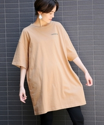 LOWRYS FARM | ロゴプリントチュニック　808506(Tシャツ/カットソー)