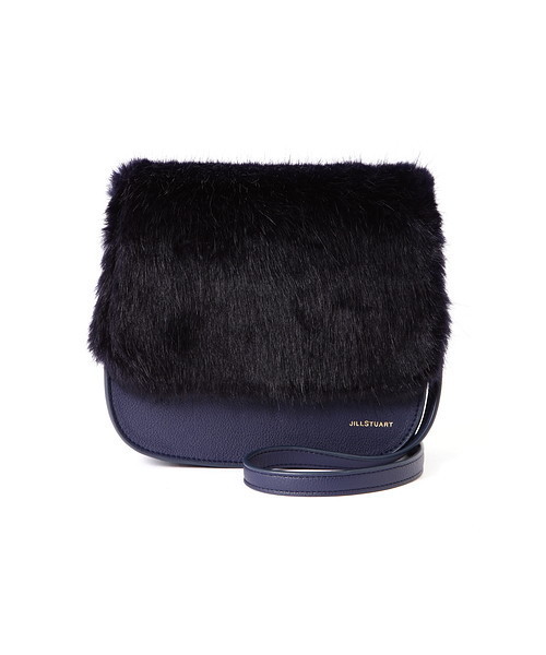 JILL STUART（ジルスチュアート）の「◆ティリーファーバッグ（ショルダーバッグ・レディース・ネイビー/ブラウン・ﾌﾘ-）」の10枚目の写真