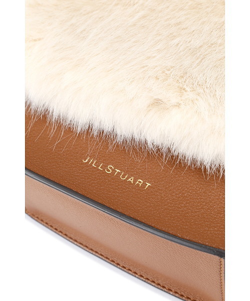 JILL STUART（ジルスチュアート）の「◆ティリーファーバッグ（ショルダーバッグ・レディース・ネイビー/ブラウン・ﾌﾘ-）」の14枚目の写真