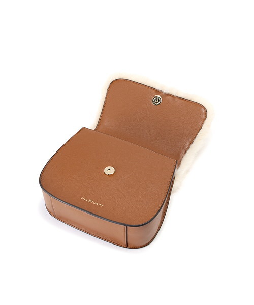 JILL STUART（ジルスチュアート）の「◆ティリーファーバッグ（ショルダーバッグ・レディース・ネイビー/ブラウン・ﾌﾘ-）」の13枚目の写真