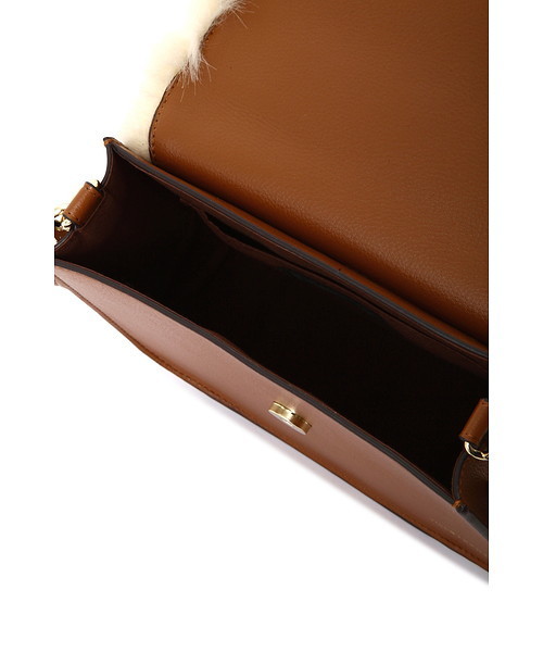 JILL STUART（ジルスチュアート）の「◆ティリーファーバッグ（ショルダーバッグ・レディース・ネイビー/ブラウン・ﾌﾘ-）」の12枚目の写真