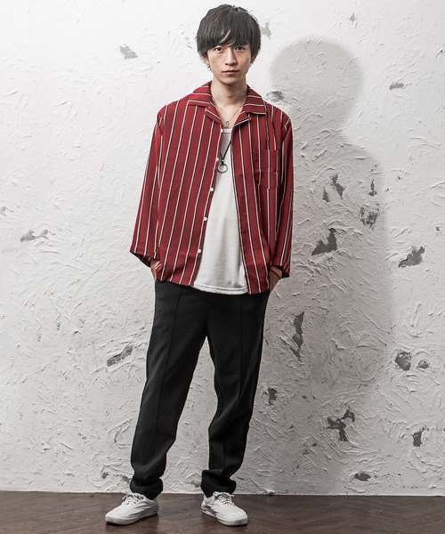MinoriTY（マイノリティ）の「センタープレステーパードパンツ（その他パンツ・メンズ・グリーン/ブラウン/ブラック・M/L）」の12枚目の写真