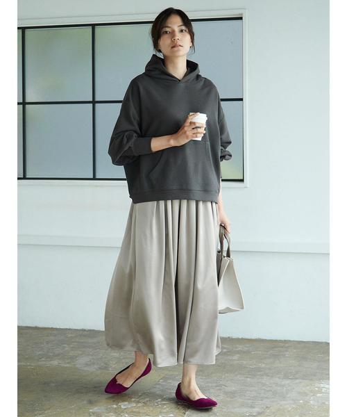 AMERICAN HOLIC（アメリカンホリック）の「・ギャザーロングスカート＊（スカート・レディース・キャメル/グリーン/テラコッタ/モカ/マスタード/ベージュ系その他・FREE）」の13枚目の写真