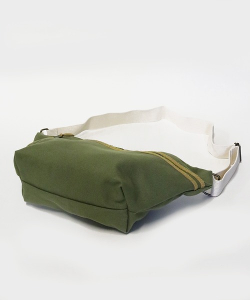 GREEN BOWL（グリーンボウル）の「GREEN BOWL Canvas Body Bag/グリーンボウル キャンバス ボディ バッグ（ボディバッグ/ウエストポーチ・メンズ・オリーブ/カーキ・FREE）」の17枚目の写真