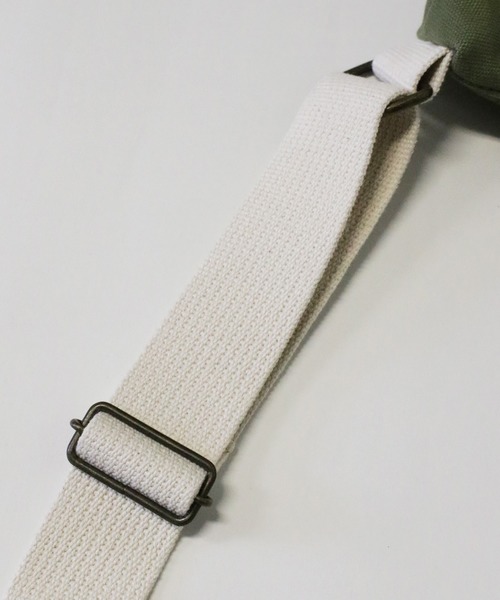 GREEN BOWL（グリーンボウル）の「GREEN BOWL Canvas Body Bag/グリーンボウル キャンバス ボディ バッグ（ボディバッグ/ウエストポーチ・メンズ・オリーブ/カーキ・FREE）」の14枚目の写真