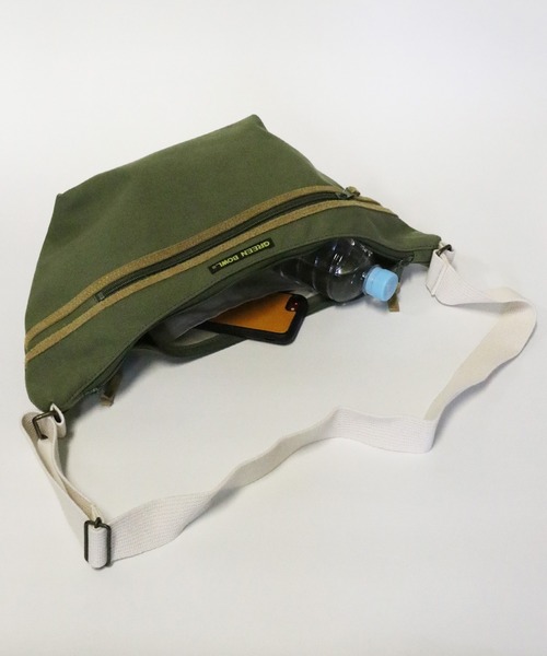 GREEN BOWL（グリーンボウル）の「GREEN BOWL Canvas Body Bag/グリーンボウル キャンバス ボディ バッグ（ボディバッグ/ウエストポーチ・メンズ・オリーブ/カーキ・FREE）」の11枚目の写真