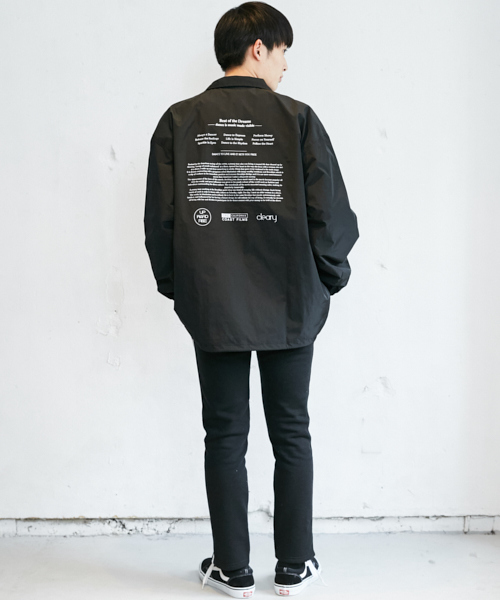 PairPair（ペアペア）の「ロゴプリントコーチジャケット(ユニセックスアイテム)（ナイロンジャケット・レディース・ブラック・MEDIUM/LARGE）」の13枚目の写真