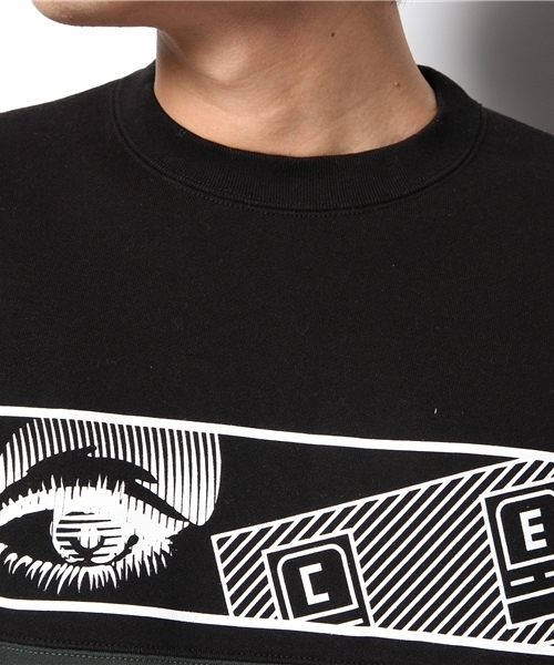 BEAMS（ビームス）の「C.E / FADE SWEAT（スウェット・メンズ・ブラック・SMALL/MEDIUM）」の4枚目の写真