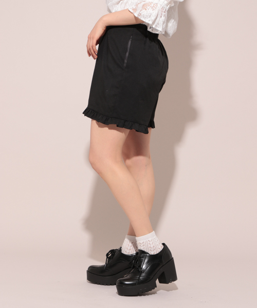 apres jour(アプレジュール)の「フリルショートパンツ【ZOZOTOWN限定アイテム】(その他パンツ・レディース・その他/アイボリー/ブラック/サックスブルー・フリー)」の14枚目の写真