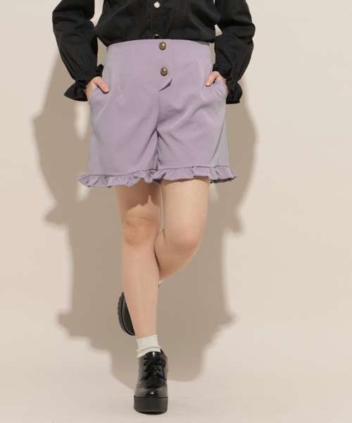 apres jour(アプレジュール)の「フリルショートパンツ【ZOZOTOWN限定アイテム】(その他パンツ・レディース・その他/アイボリー/ブラック/サックスブルー・フリー)」の21枚目の写真
