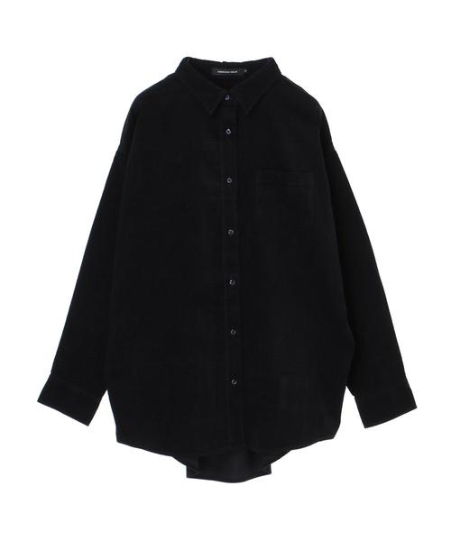 AMERICAN HOLIC（アメリカンホリック）の「バックタック細コール天シャツ　＊（シャツ/ブラウス・レディース・チャコールグレー/モカ/アイボリー/ベージュ系その他/ネイビー・M/L）」の13枚目の写真
