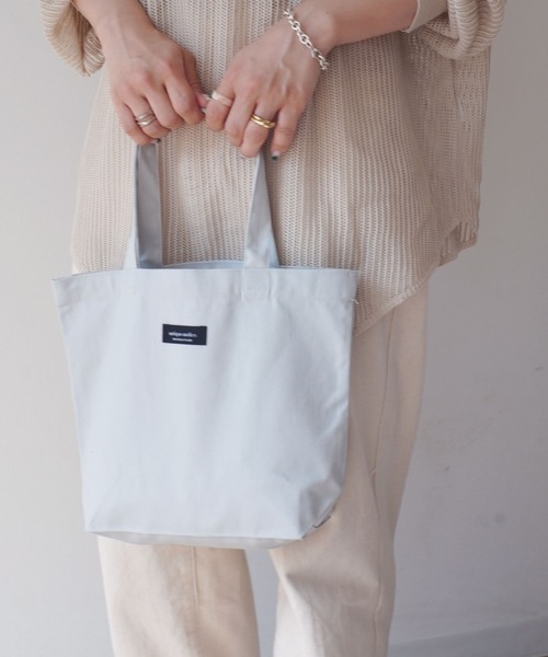 United Athle(ユナイテッドアスレ)の「【 UNITED ATHLE / ユナイテッドアスレ 】 antique andico ロゴ レギュラー キャンバス トート (Sサイズ)_(トートバッグ・レディース・ホワイト/ネイビー/ホワイト×ネイビー/グレー/ブラック系その他/ブラック/ホワイト×グレー/ホワイト系その他/ホワイト×ブラック/ホワイト系その他2/ホワイト系その他3/グリーン/ベージュ/ピンクベージュ/パープル・FREE)」の10枚目の写真