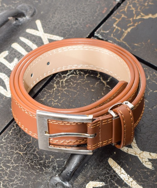 NO WAY(ノーウェイ)の「/ドレスレザーベルト/(ベルト・メンズ・ブラック/ベージュ/ブラウン/ブラック系その他/ベージュ系その他/ブラウン系その他3/ブラウン系その他4/ブラック系その他5/ブラック系その他3/オリーブ/ブラウン系その他/ブラック系その他4/ブラウン系その他2/ブラック系その他6・FREE)」の13枚目の写真