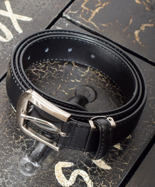 NO WAY(ノーウェイ)の「/ドレスレザーベルト/(ベルト・メンズ・ブラック/ベージュ/ブラウン/ブラック系その他/ベージュ系その他/ブラウン系その他3/ブラウン系その他4/ブラック系その他5/ブラック系その他3/オリーブ/ブラウン系その他/ブラック系その他4/ブラウン系その他2/ブラック系その他6・FREE)」の4枚目の写真