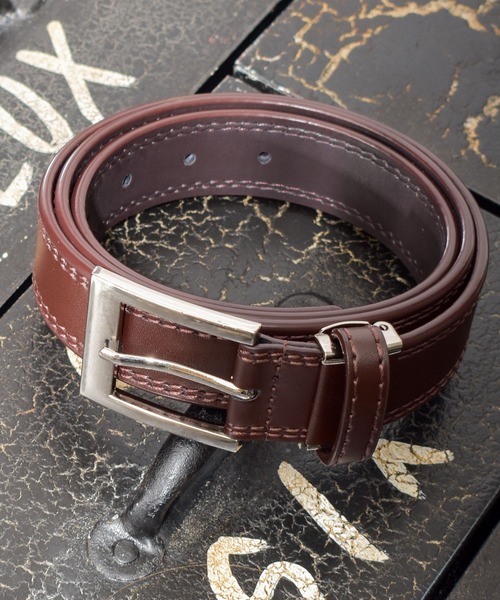 NO WAY(ノーウェイ)の「/ドレスレザーベルト/(ベルト・メンズ・ブラック/ベージュ/ブラウン/ブラック系その他/ベージュ系その他/ブラウン系その他3/ブラウン系その他4/ブラック系その他5/ブラック系その他3/オリーブ/ブラウン系その他/ブラック系その他4/ブラウン系その他2/ブラック系その他6・FREE)」の10枚目の写真