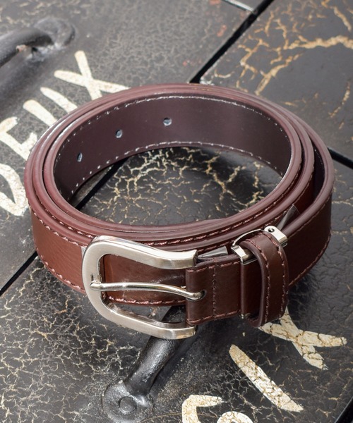 NO WAY(ノーウェイ)の「/ドレスレザーベルト/(ベルト・メンズ・ブラック/ベージュ/ブラウン/ブラック系その他/ベージュ系その他/ブラウン系その他3/ブラウン系その他4/ブラック系その他5/ブラック系その他3/オリーブ/ブラウン系その他/ブラック系その他4/ブラウン系その他2/ブラック系その他6・FREE)」の11枚目の写真