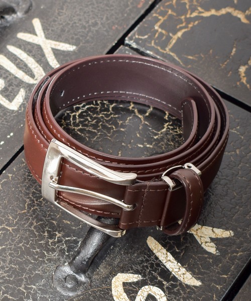NO WAY(ノーウェイ)の「/ドレスレザーベルト/(ベルト・メンズ・ブラック/ベージュ/ブラウン/ブラック系その他/ベージュ系その他/ブラウン系その他3/ブラウン系その他4/ブラック系その他5/ブラック系その他3/オリーブ/ブラウン系その他/ブラック系その他4/ブラウン系その他2/ブラック系その他6・FREE)」の12枚目の写真