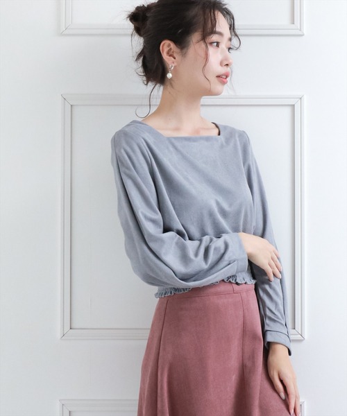 セール タックスリーブシャーリングブラウス シャツ ブラウス Clear クリア のファッション通販 Zozotown