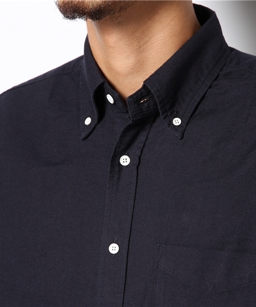 BEAMS LIGHTS Men's（ビームスライツ メンズ）の「BEAMS LIGHTS / ガーメントダイオックスフォードシャツ（シャツ/ブラウス・メンズ・ワイン/マスタード/ダークグリーン/ネイビー・X-LARGE/SMALL/MEDIUM/LARGE）」の11枚目の写真