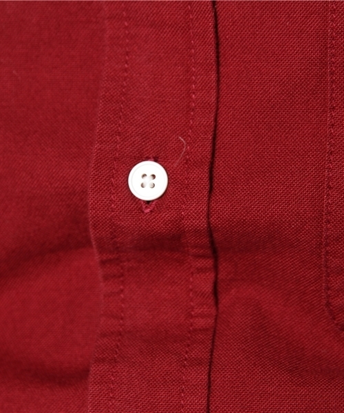 BEAMS LIGHTS Men's（ビームスライツ メンズ）の「BEAMS LIGHTS / ガーメントダイオックスフォードシャツ（シャツ/ブラウス・メンズ・ワイン/マスタード/ダークグリーン/ネイビー・X-LARGE/SMALL/MEDIUM/LARGE）」の10枚目の写真