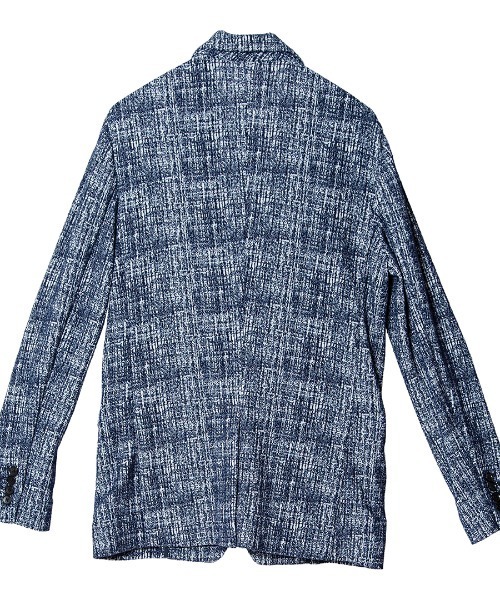 NO ID.(ノーアイディ)の「mj7004-ストレッチジャージー2B-JKT ジャケット(テーラードジャケット・メンズ・ネイビー/グレー/ブラック/ブラック系その他・1/2/3)」の21枚目の写真
