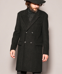 MONKEY TIME | MT ∴ リングヤーン ダブル チェスターコート  ◆(チェスターコート)