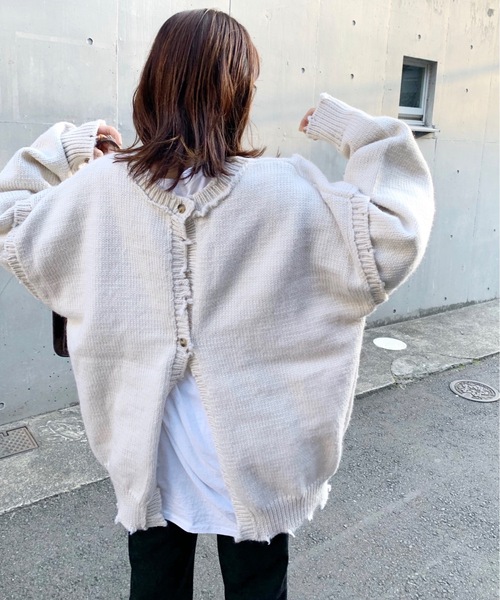 セール ブランド古着 ニットカーディガン カーディガン ボレロ Who S Who Gallery フーズフーギャラリー のファッション通販 Zozoused