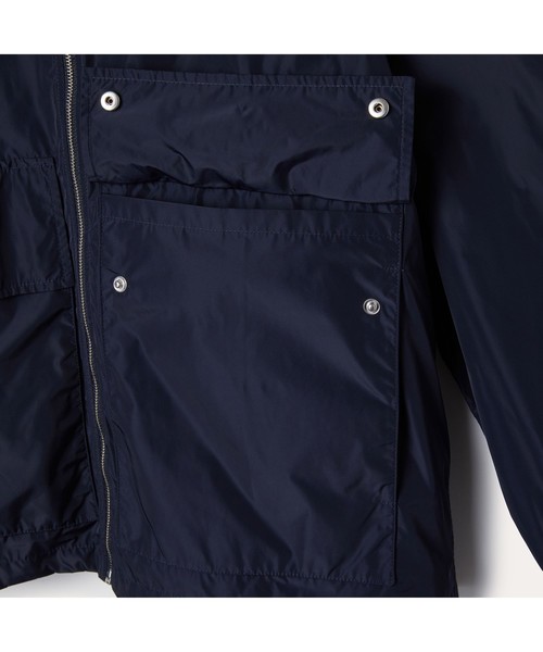 AIGLE(エーグル)の「撥水 レインボ ジャケット(ブルゾン・レディース・ライトグレー/ピンク/ダークネイビー・38/36/40)」の12枚目の写真