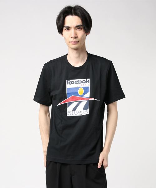 Reebok(リーボック)の「クラシックス インターナショナル Tシャツ / Classics International Tee(Tシャツ/カットソー・メンズ・ホワイト/ブラック・SMALL/MEDIUM/LARGE/X-LARGE/XX-LARGE)」の9枚目の写真