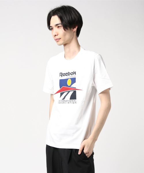 Reebok(リーボック)の「クラシックス インターナショナル Tシャツ / Classics International Tee(Tシャツ/カットソー・メンズ・ホワイト/ブラック・SMALL/MEDIUM/LARGE/X-LARGE/XX-LARGE)」の10枚目の写真