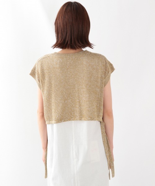 LOWRYS FARM（ローリーズファーム）の「ベストツキ２Ｐワンピ　886745（ワンピース・レディース・ブラック/ベージュ/アイボリー・FREE）」の8枚目の写真