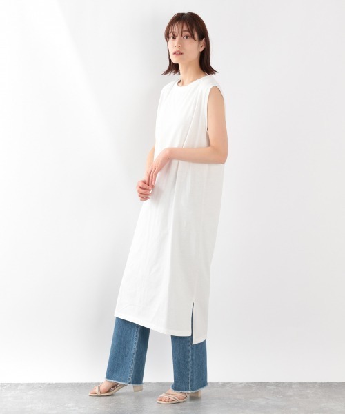 LOWRYS FARM（ローリーズファーム）の「ベストツキ２Ｐワンピ　886745（ワンピース・レディース・ブラック/ベージュ/アイボリー・FREE）」の15枚目の写真