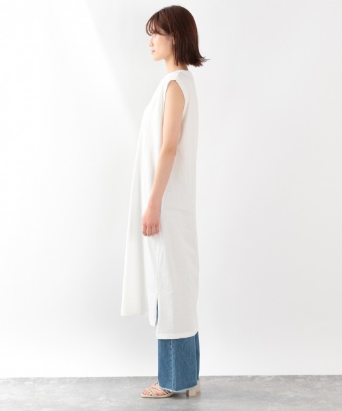 LOWRYS FARM（ローリーズファーム）の「ベストツキ２Ｐワンピ　886745（ワンピース・レディース・ブラック/ベージュ/アイボリー・FREE）」の7枚目の写真