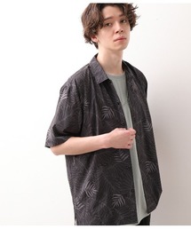 JUNRED | ダークリーフプリントシャツ(シャツ/ブラウス)