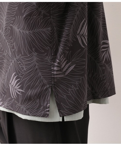 JUNRED（ジュンレッド）の「ダークリーフプリントシャツ（シャツ/ブラウス・メンズ・ブラック/ネイビー・LL/M/L）」の17枚目の写真