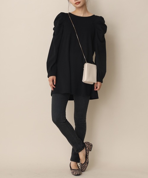 one after another NICE CLAUP（ワンアフターアナザーナイスクラップ）の「スマホショルダーバッグ（ショルダーバッグ・レディース・サックスブルー/シルバー/ゴールド/アイボリー/ベビーピンク/ベージュ/レオパード/グレイッシュベージュ・FREE）」の21枚目の写真