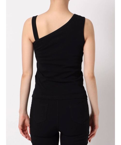 dazzlin（ダズリン）の「ワンショルインナートップス（Tシャツ/カットソー・レディース・ブラック/オフホワイト・FREE）」の3枚目の写真