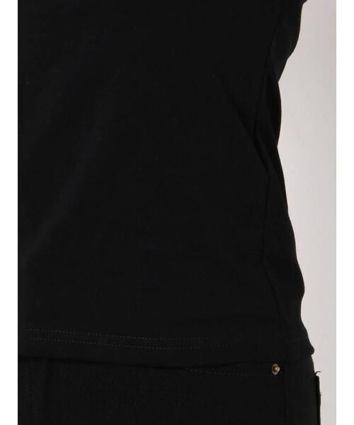 dazzlin（ダズリン）の「ワンショルインナートップス（Tシャツ/カットソー・レディース・ブラック/オフホワイト・FREE）」の14枚目の写真