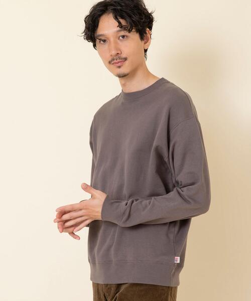 coen(コーエン)の「【女性にもオススメ】USAコットンクルーネックスウェットトレーナー(一部WEB限定カラー)#(スウェット・メンズ・ターコイズブルー/ライトピンク/ダークグレー/ベージュ/ホワイト/ダークブラウン/ネイビー/その他1/ブラック/ナチュラル/ケリー・X-LARGE/LARGE/MEDIUM/SMALL)」の4枚目の写真