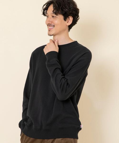 coen(コーエン)の「【女性にもオススメ】USAコットンクルーネックスウェットトレーナー(一部WEB限定カラー)#(スウェット・メンズ・ターコイズブルー/ライトピンク/ダークグレー/ベージュ/ホワイト/ダークブラウン/ネイビー/その他1/ブラック/ナチュラル/ケリー・X-LARGE/LARGE/MEDIUM/SMALL)」の3枚目の写真