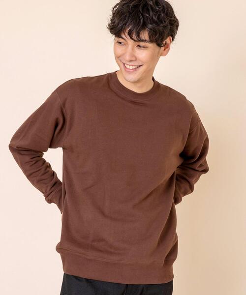 coen(コーエン)の「【女性にもオススメ】USAコットンクルーネックスウェットトレーナー(一部WEB限定カラー)#(スウェット・メンズ・ターコイズブルー/ライトピンク/ダークグレー/ベージュ/ホワイト/ダークブラウン/ネイビー/その他1/ブラック/ナチュラル/ケリー・X-LARGE/LARGE/MEDIUM/SMALL)」の19枚目の写真