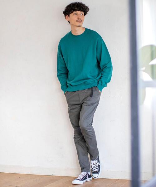 coen(コーエン)の「【女性にもオススメ】USAコットンクルーネックスウェットトレーナー(一部WEB限定カラー)#(スウェット・メンズ・ターコイズブルー/ライトピンク/ダークグレー/ベージュ/ホワイト/ダークブラウン/ネイビー/その他1/ブラック/ナチュラル/ケリー・X-LARGE/LARGE/MEDIUM/SMALL)」の14枚目の写真