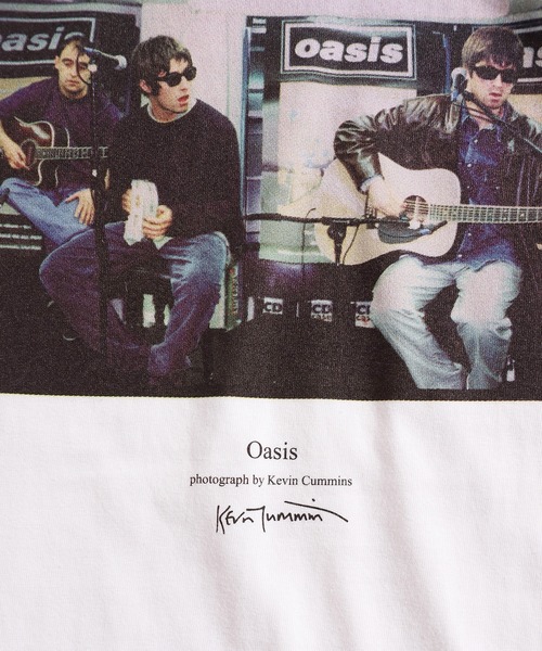 MEN'S BIGI（メンズビギ）の「【Kevin Cummins×MEN'S BIGI】OASISフォトグラフTシャツ（Tシャツ/カットソー・メンズ・ホワイト/ブラック・01/02/03）」の12枚目の写真