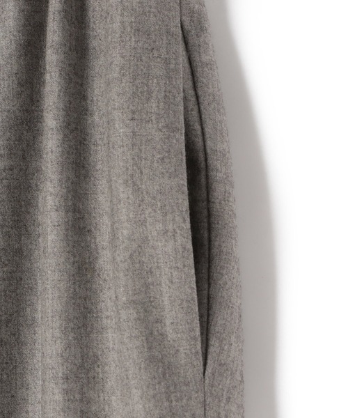 ESTNATION(エストネーション)の「ESTNATION / ウールドロストパンツ(その他パンツ・レディース・グレー/ブラック・36/34/38)」の6枚目の写真