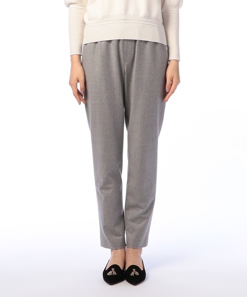 ESTNATION(エストネーション)の「ESTNATION / ウールドロストパンツ(その他パンツ・レディース・グレー/ブラック・36/34/38)」の3枚目の写真