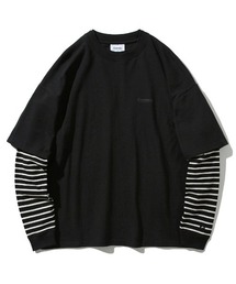 【COVERNAT】LAYERED AUTHENTIC LOGO LONG SLEEVE / カバーナット レイヤード オーセンティック ロゴ ロングスリーブ Tシャツ